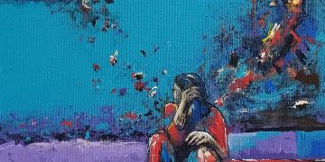 30x30 Tuval üzerine akrilik boya (İsimsiz)